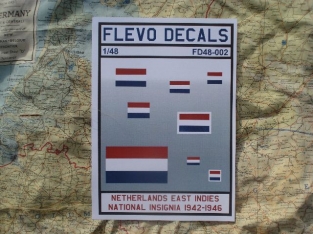 FD48-002  Netherlands East Indies National Insignia 1942 - 1946